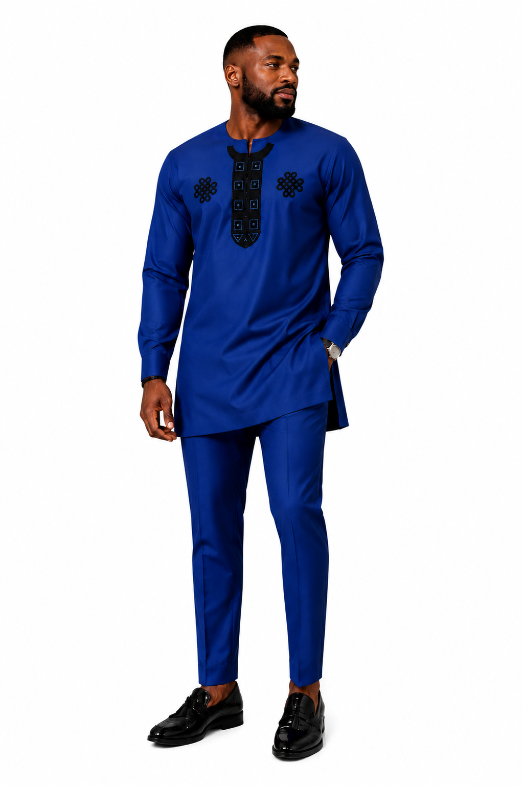 Men's African Two Piece Set