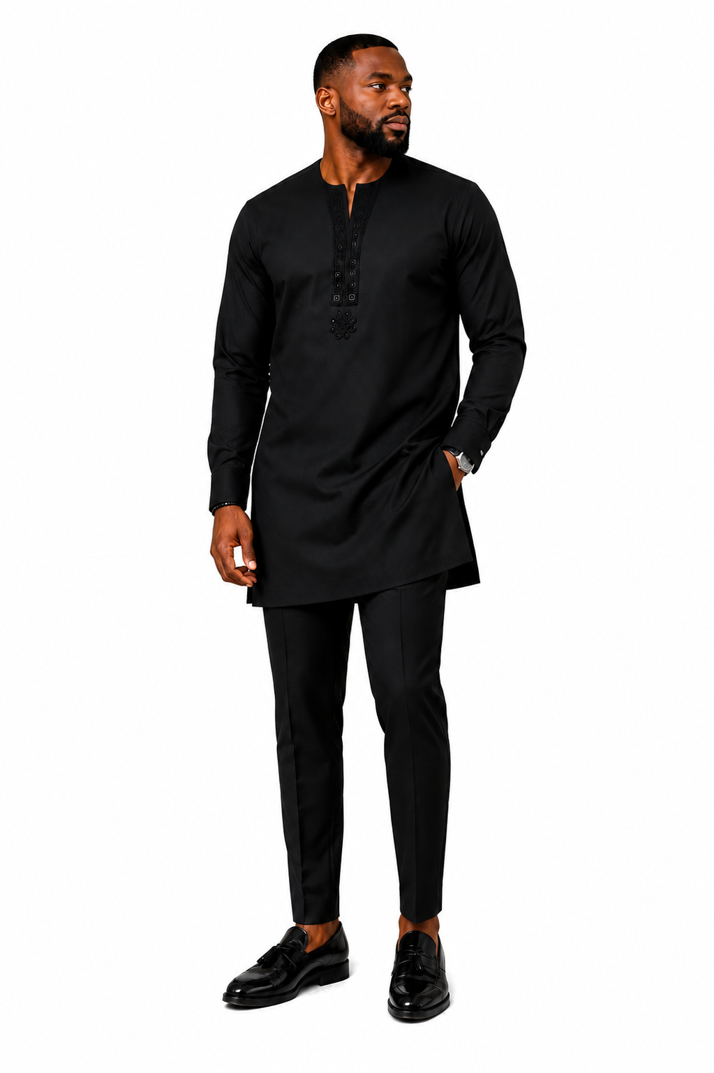 Men's African Two Piece Set