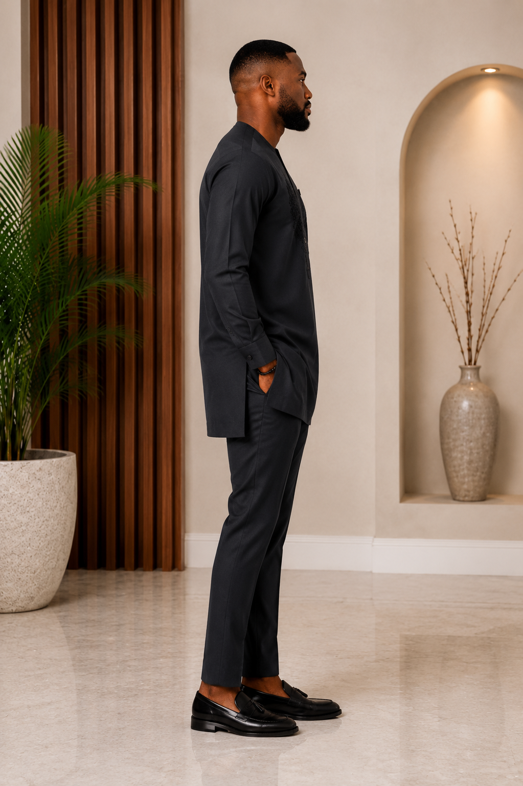 Men's African Two Piece Set
