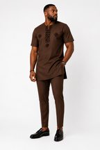 Men's African Two Piece Set