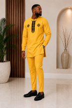 Men's African Two Piece Set