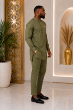 Men's African Two Piece Set