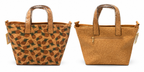 Printed Cork Tote Bag – Floral & Pineapple Everyday Handbag