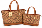 2-Piece Cork Tote Bag Set – Large & Small Matching Handbags