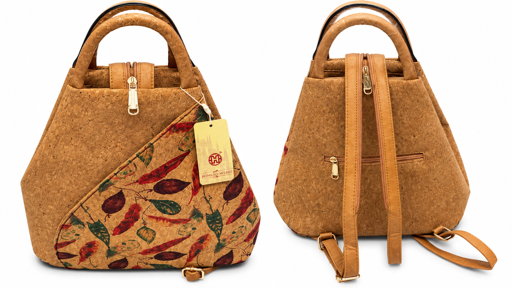 Cork Convertible Backpack & Handbag – Printed Multiway Bag Collection