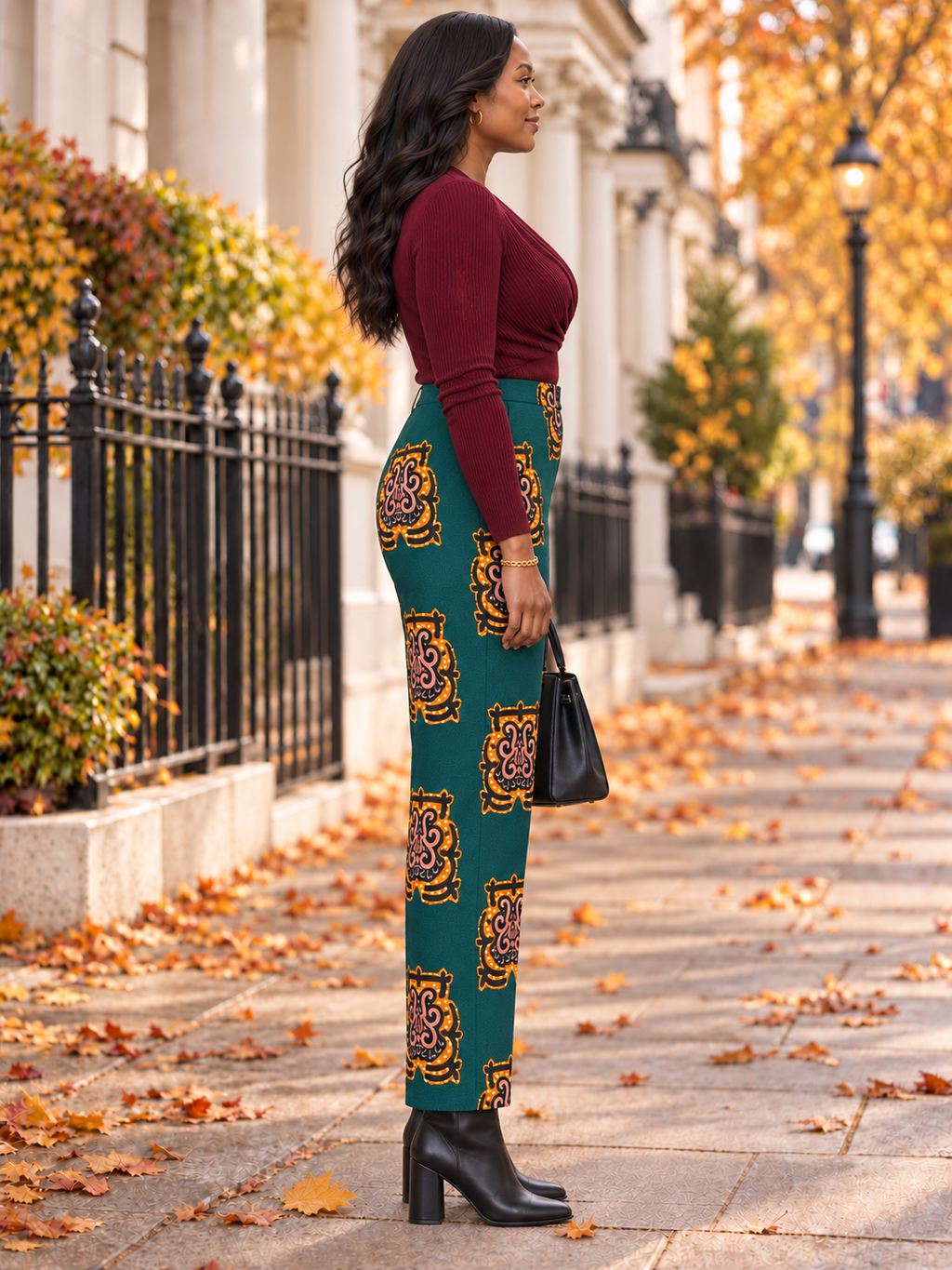 Tolani Ankara African Print Trousers