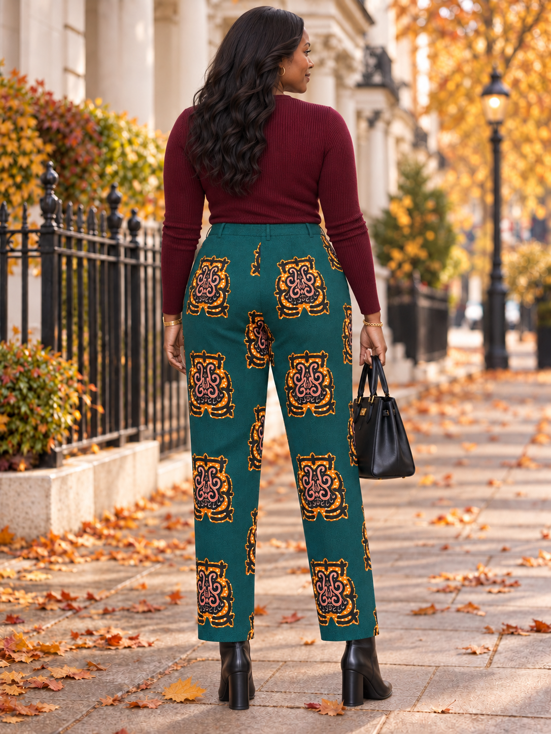 Tolani Ankara African Print Trousers