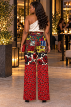 Amanda Ankara African Print Trousers