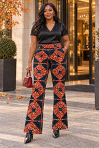 Tosin Ankara African Print Trousers