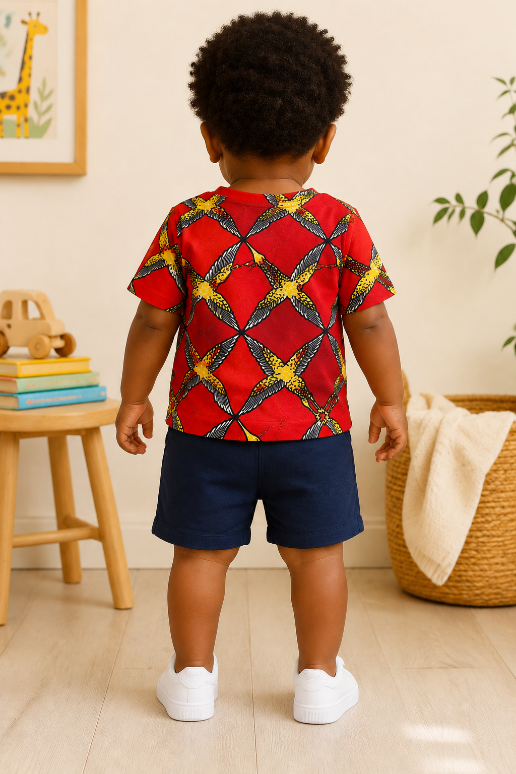 Kids African Print Shirt