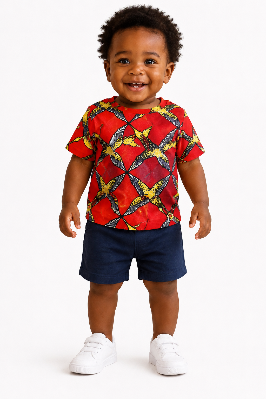 Kids African Print Shirt