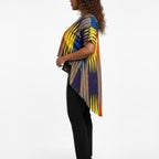 African Peplum Top