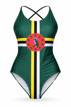 Country Flag One Piece Swimsuit