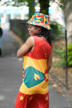 Grenada Flag Dress | Sleeveless Bodycon Shift Dress