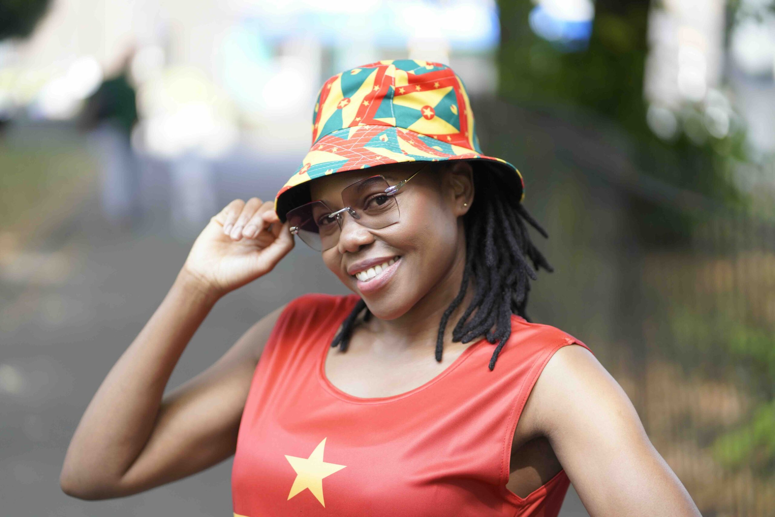 Dominica  Reversible Bucket Hat