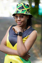 Jamaican Reversible Bucket Hat