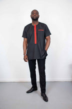 Wanja Black Traditional Suit