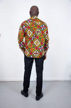 Olufunke Ankara Long Sleeve Shirt
