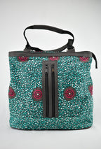 Alice Ankara Print Two Zip Holding Bag