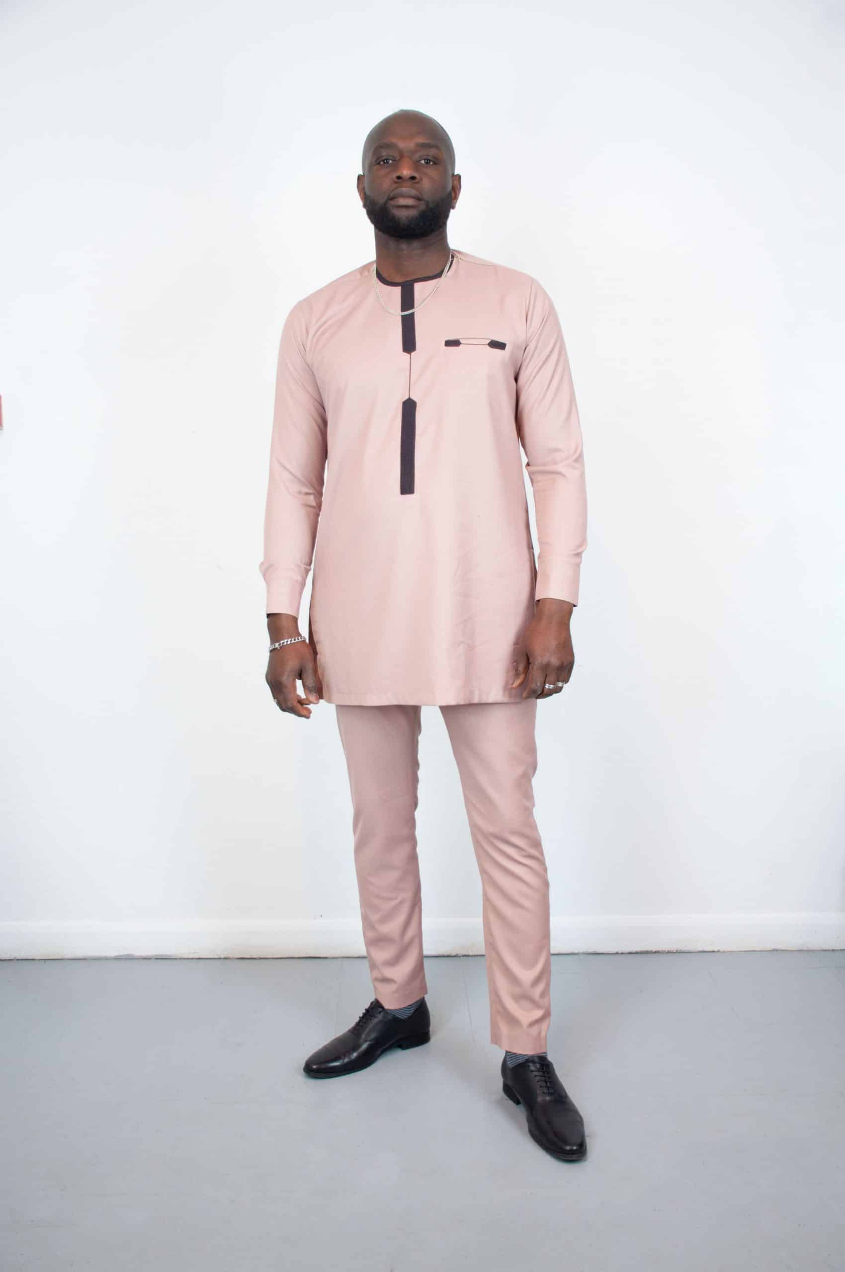 Tale Pink Traditional Suit
