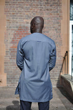 Ankh Grey African Men's Suit
