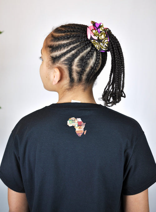 Ankara African Print Multi-Coloured Scrunchies