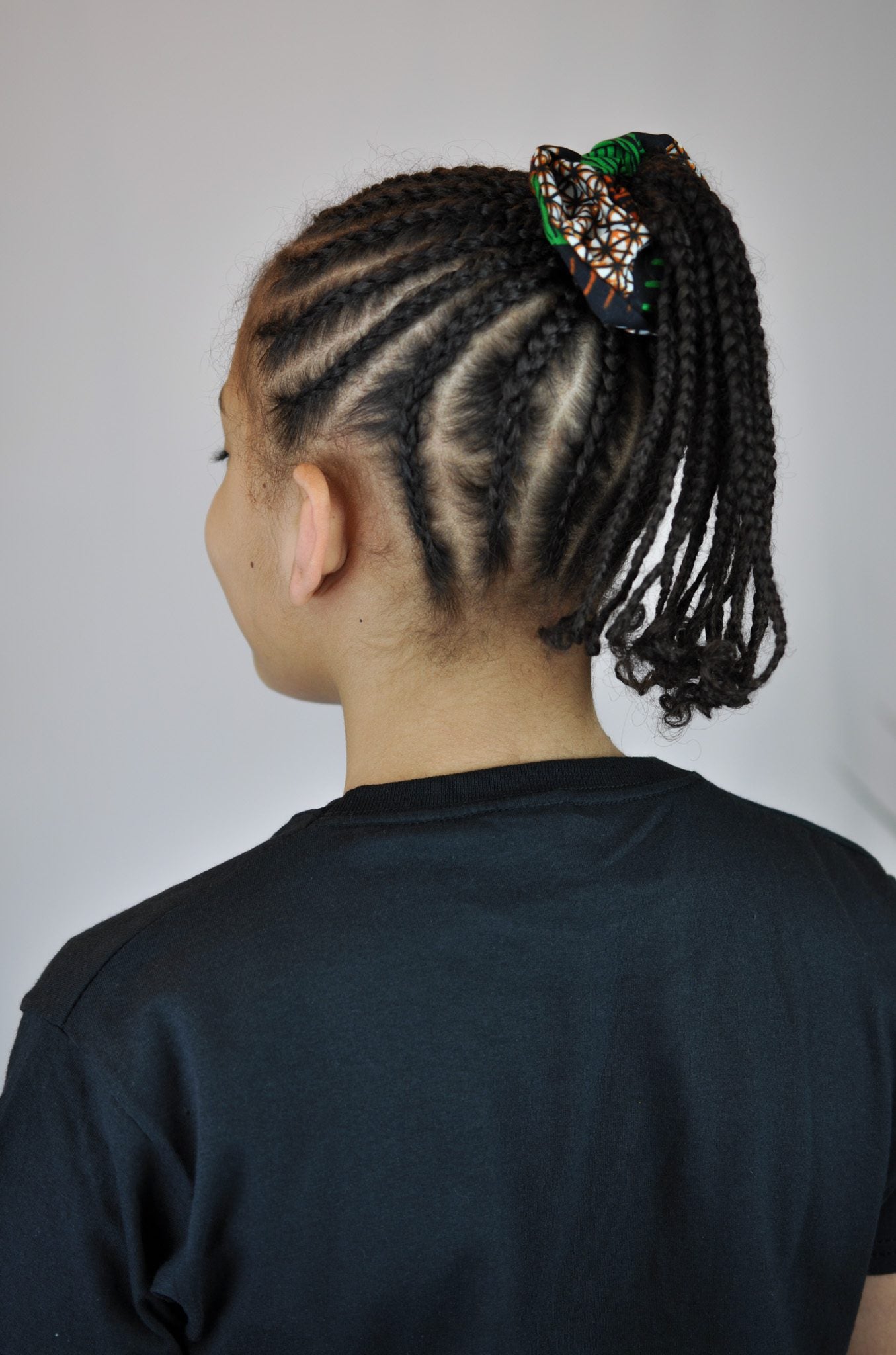 Ankara African Print Multi-Coloured Scrunchies