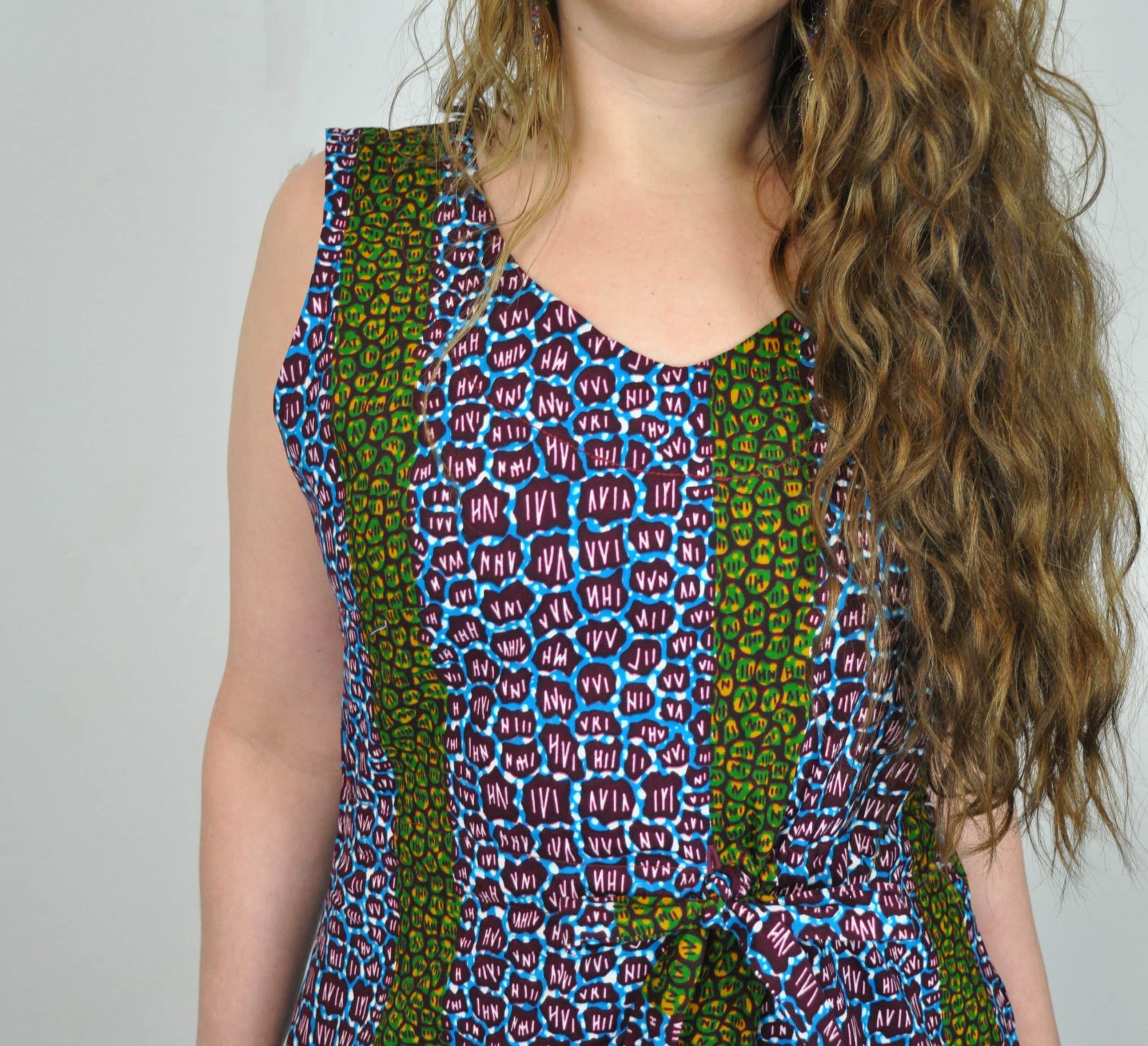 Zin African Slit Dress