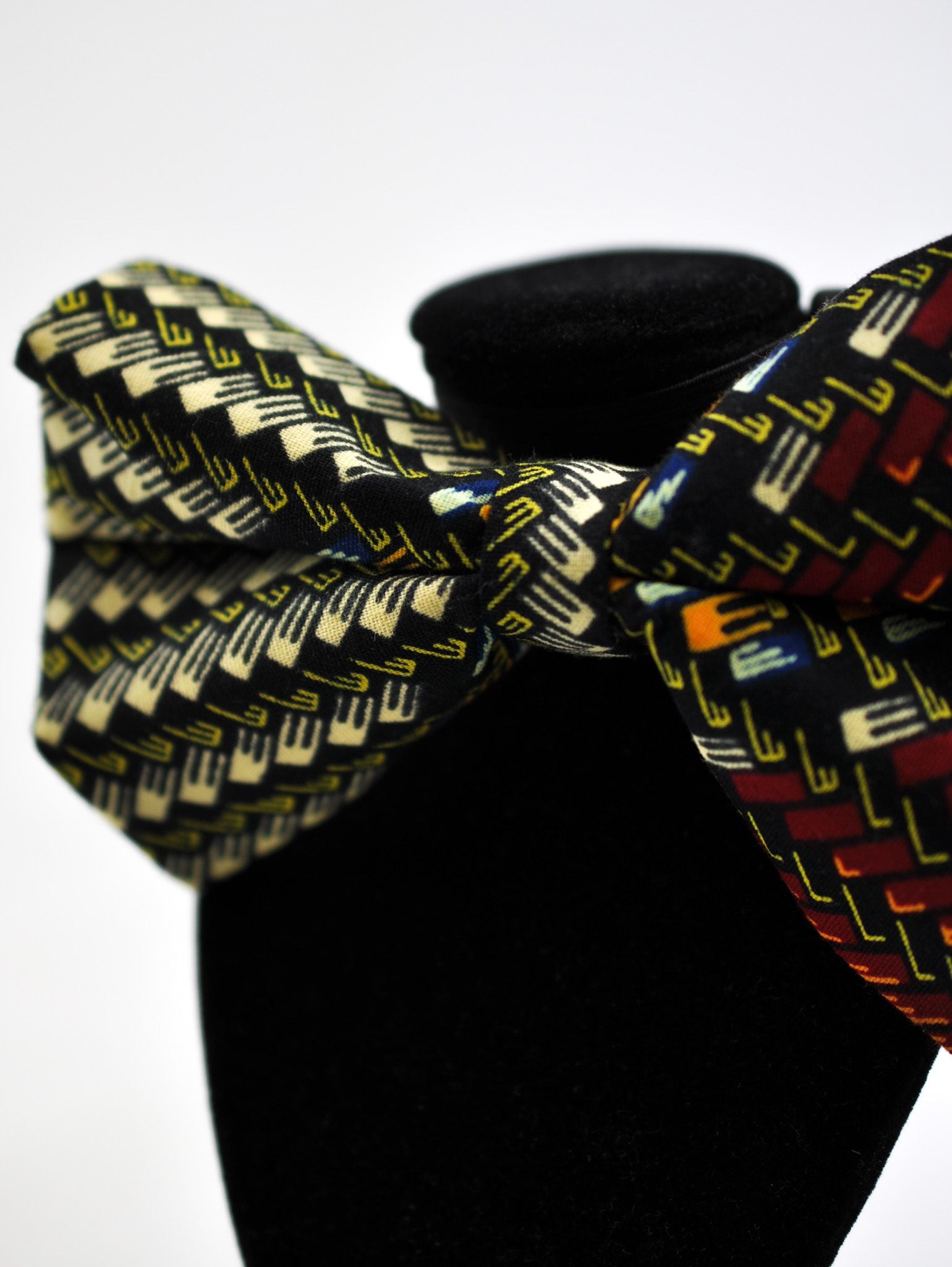 African Ankara Print Bow Tie and Handkerchief sets