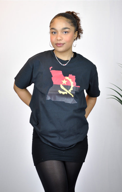 Angola Colours Country Flag Unisex Top
