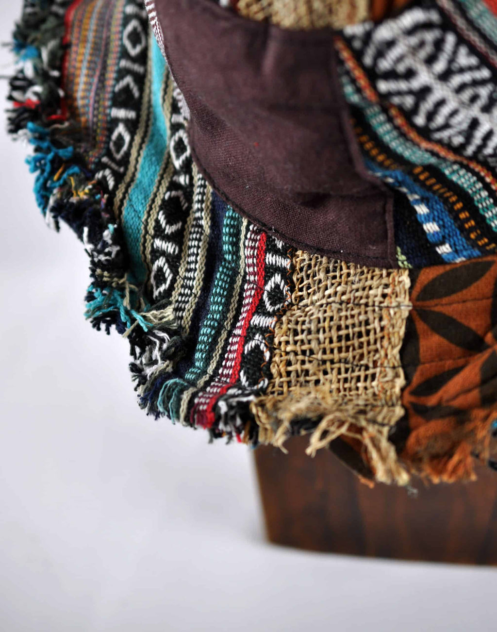 Abeer Trendy Patchwork Hemp Hat