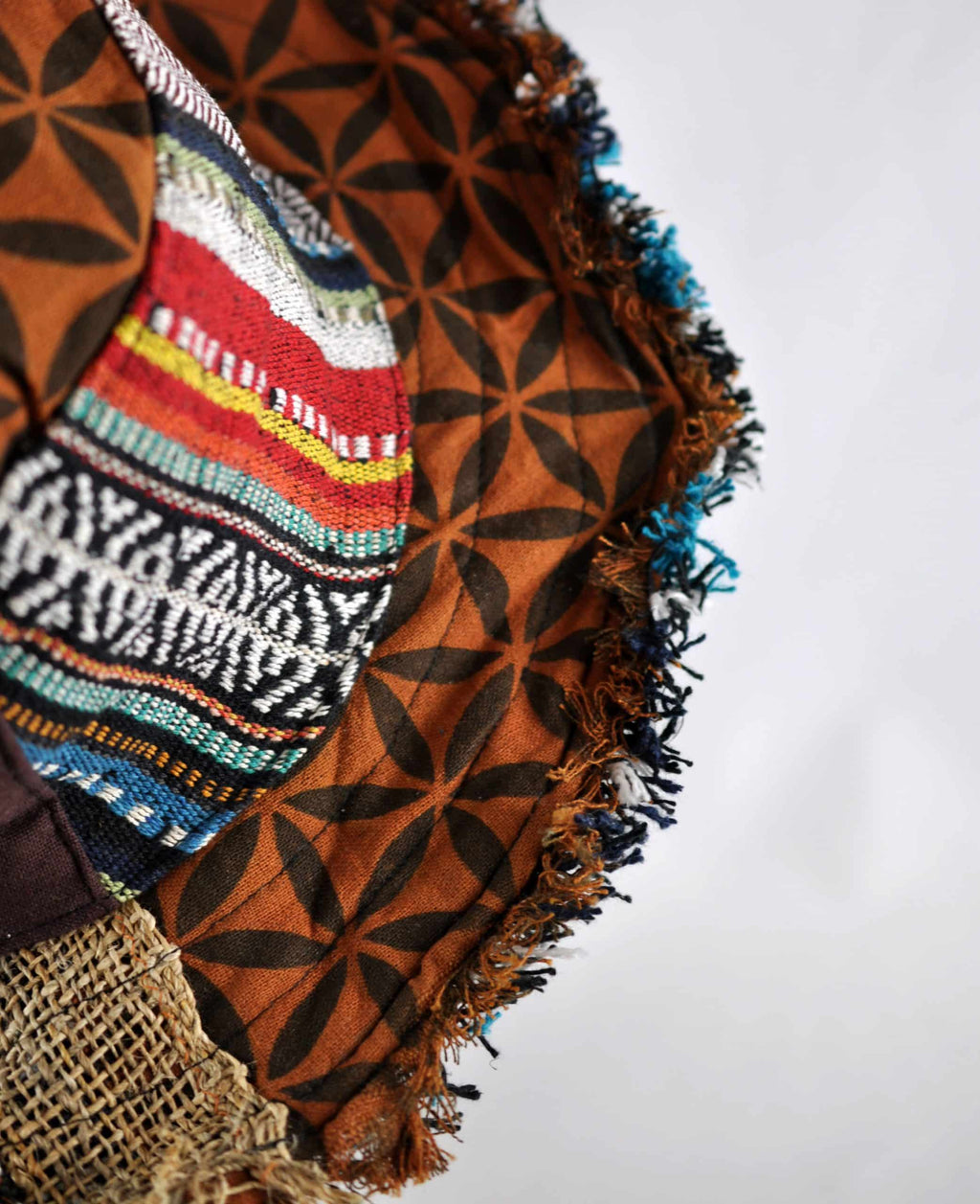Abeer Trendy Patchwork Hemp Hat