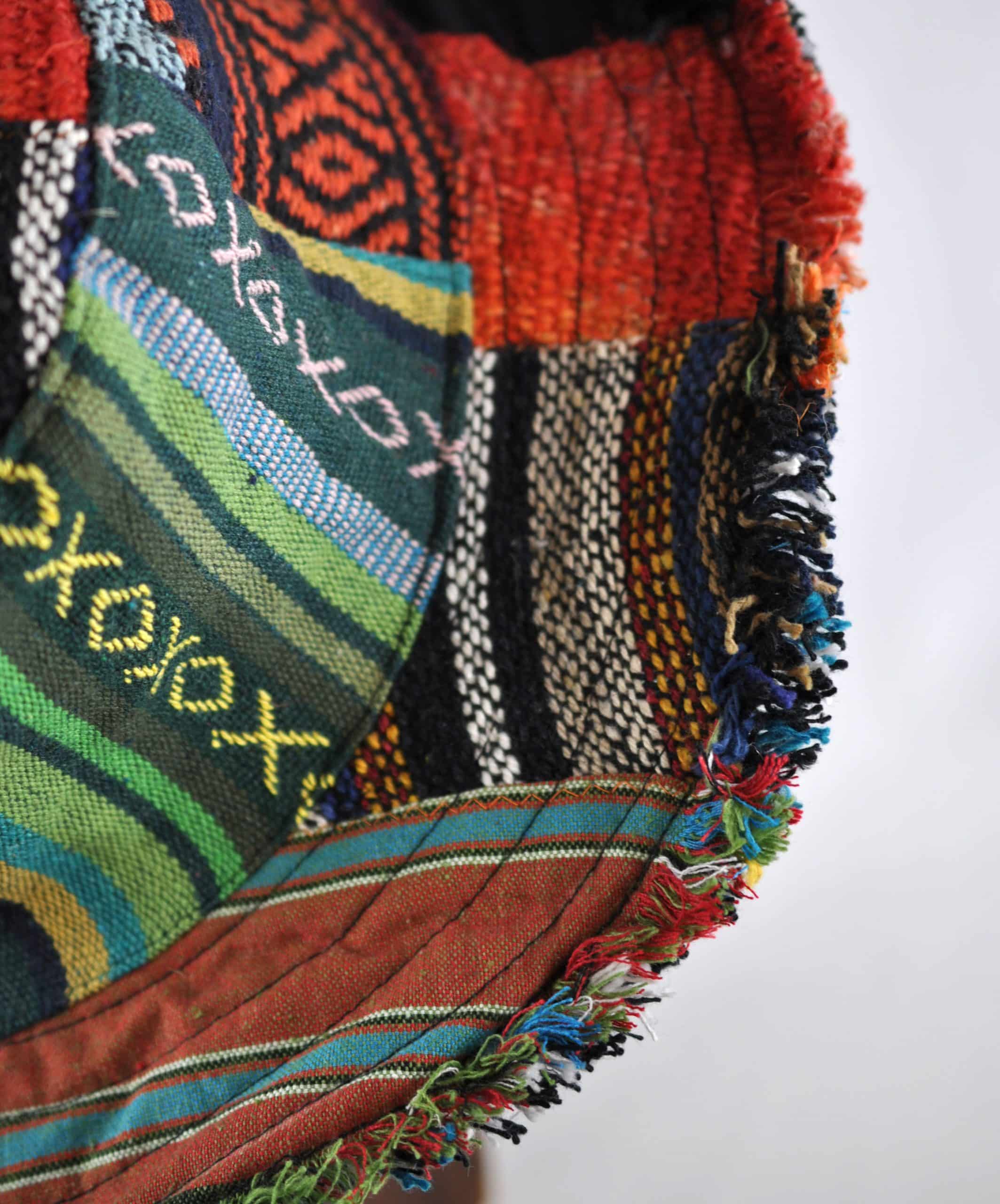 Alake Trendy Patchwork Hemp Hat