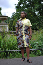 Bonanle Ankara Shirt Dress