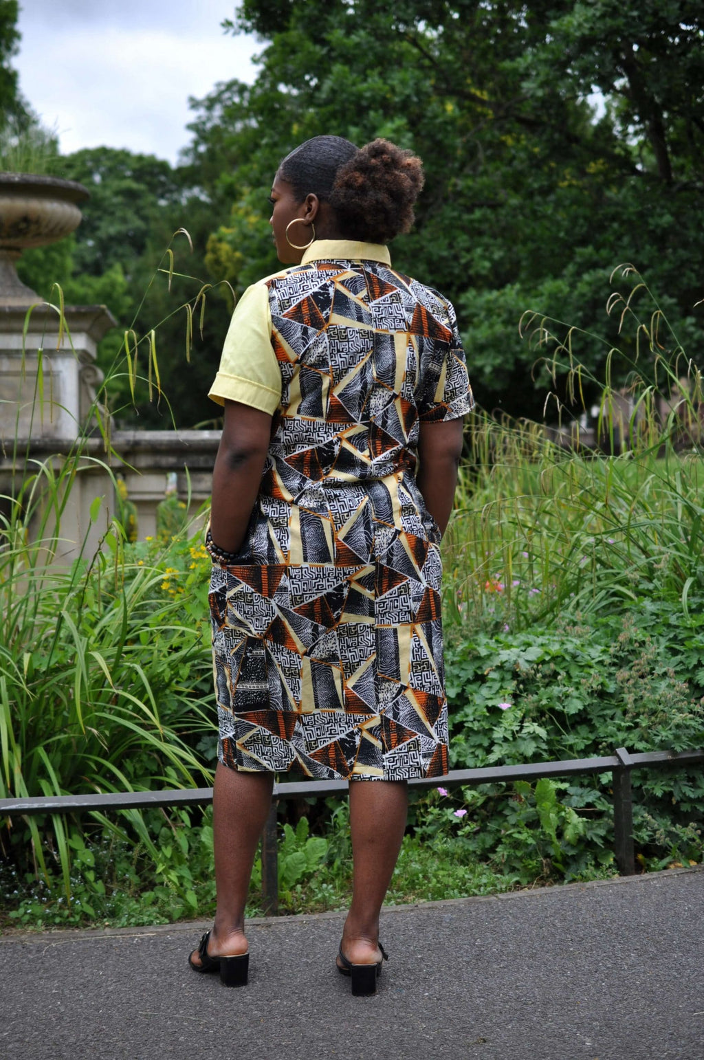 Bonanle Ankara Shirt Dress
