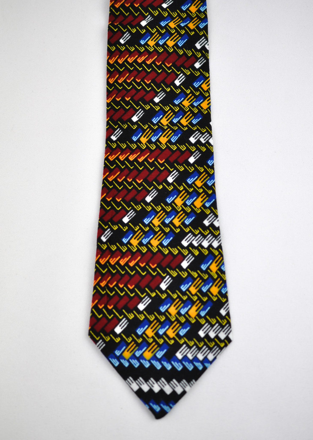 Handcrafted Ash Brown Ankara Tie & Handkerchief Sets