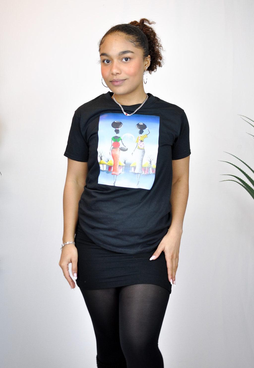 Mesmerising Sunset African Silhouette Painting Unisex Top