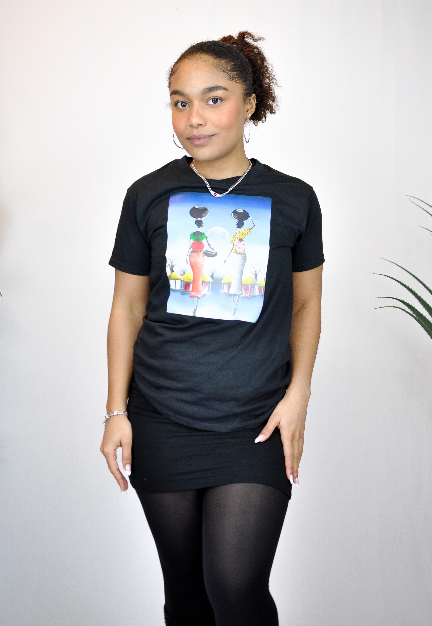 Mesmerising Sunset African Silhouette Painting Unisex Top