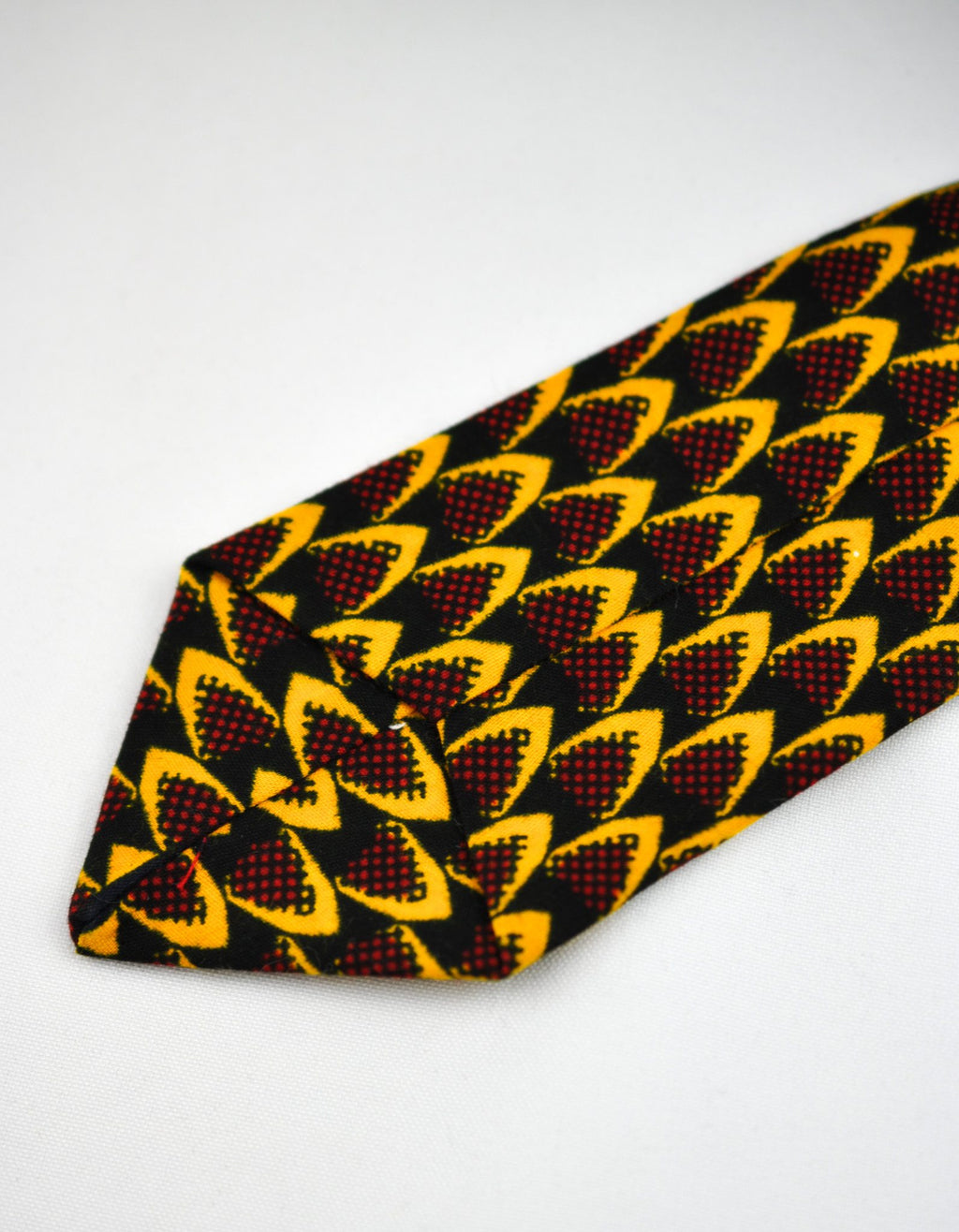 Handcrafted Mustard Ankara Tie & Handkerchief Sets