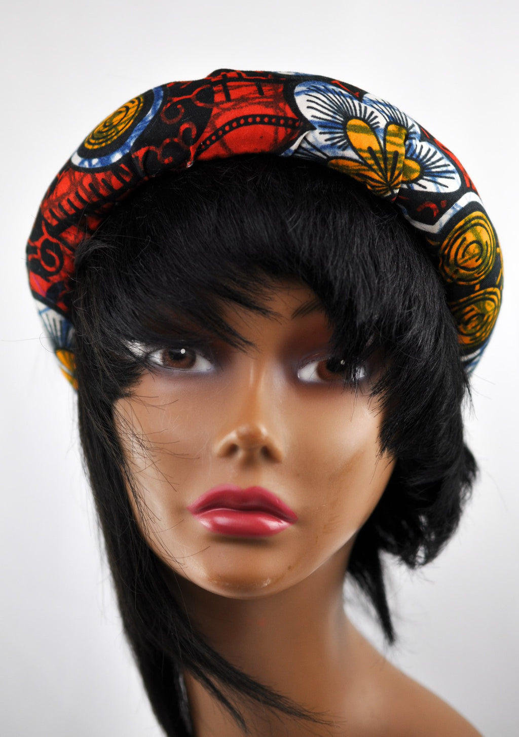 Purely Puffy Plain African Ankara Headbands