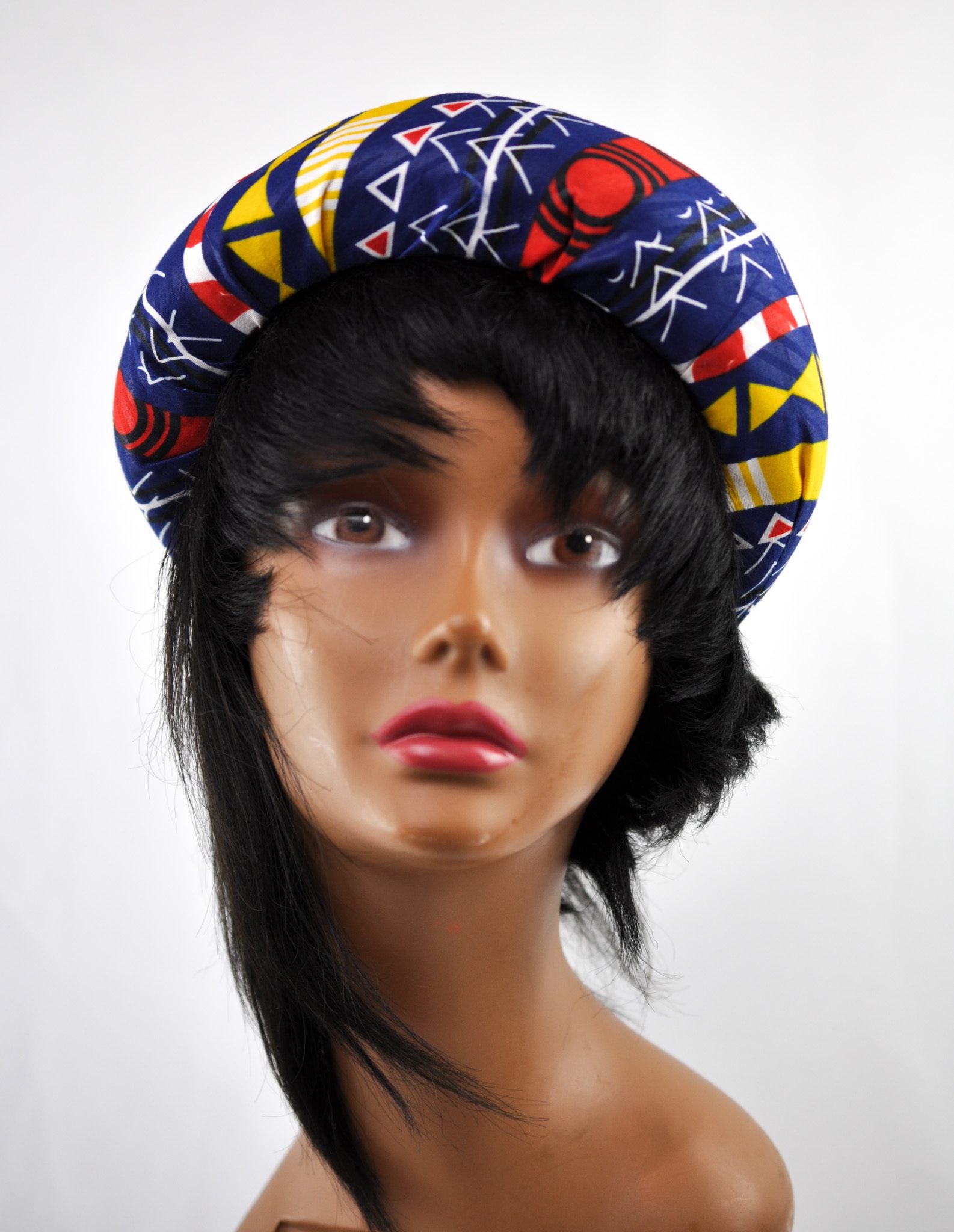 Purely Puffy Plain African Ankara Headbands
