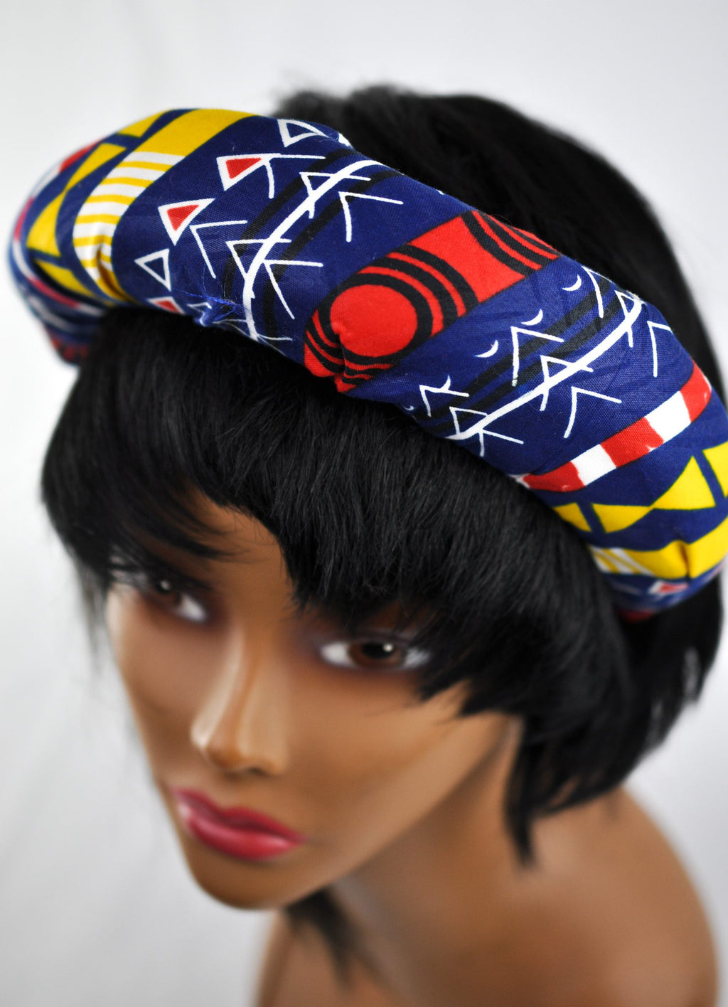 Purely Puffy Plain African Ankara Headbands
