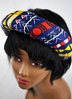 Purely Puffy Plain African Ankara Headbands