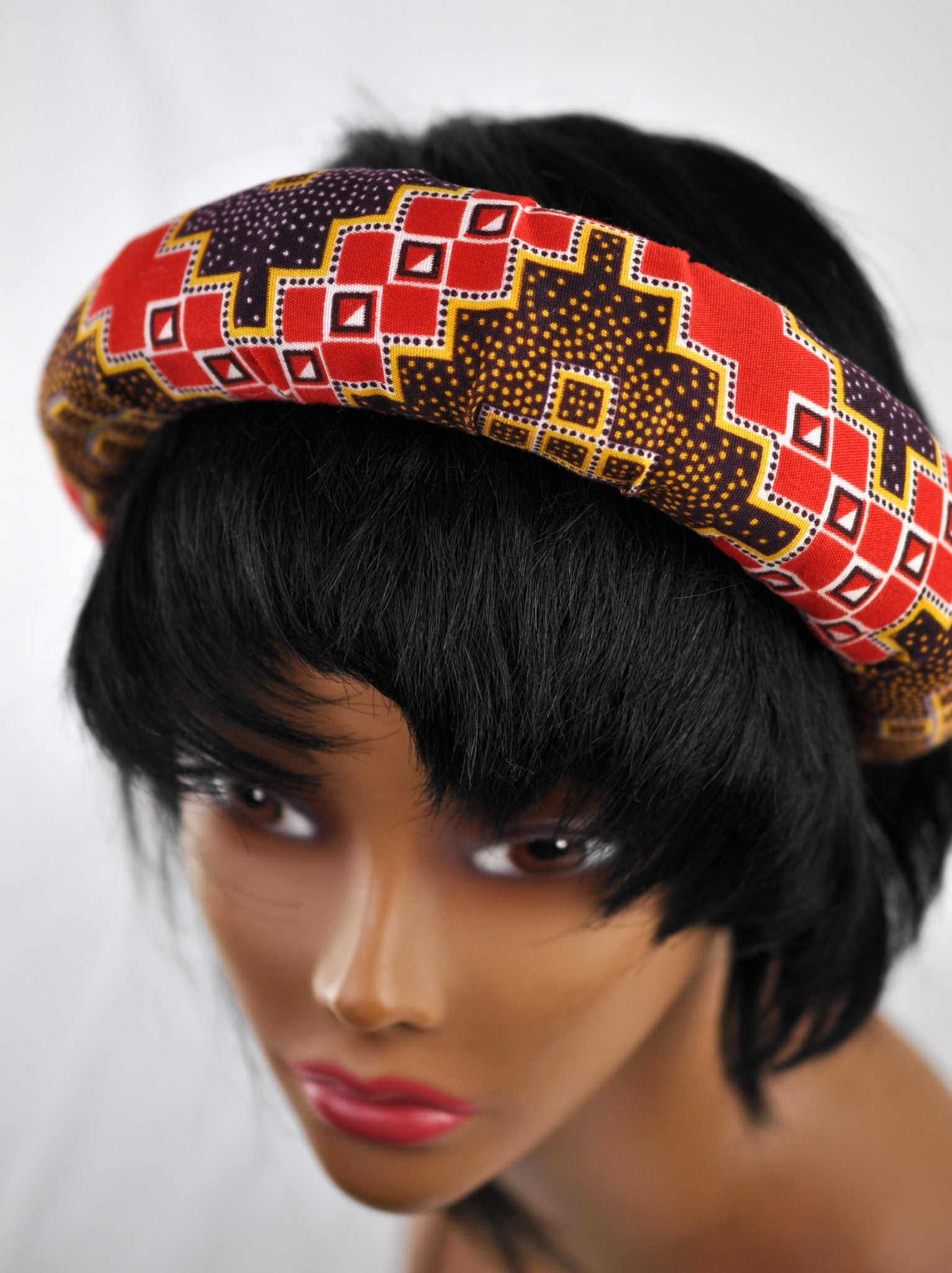 Purely Puffy Plain African Ankara Headbands
