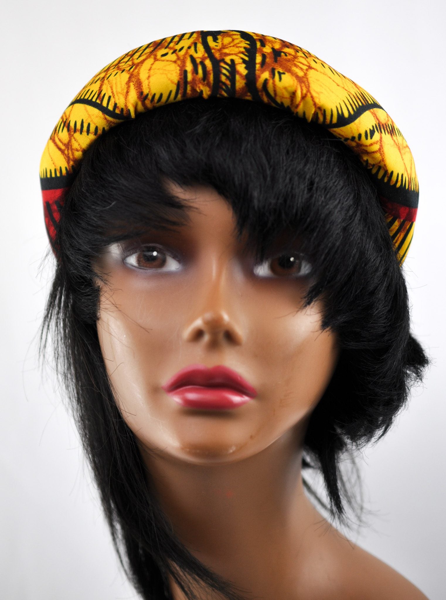 Purely Puffy Plain African Ankara Headbands