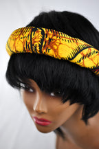 Purely Puffy Plain African Ankara Headbands