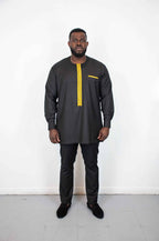 Handsome Staple Black Beautifully Stylish Traditional Suit