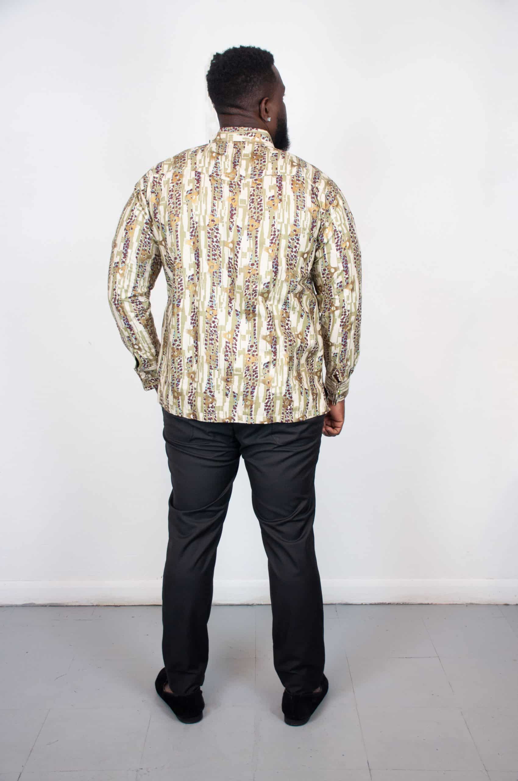 Olufemi Ankara Long Sleeve Shirt