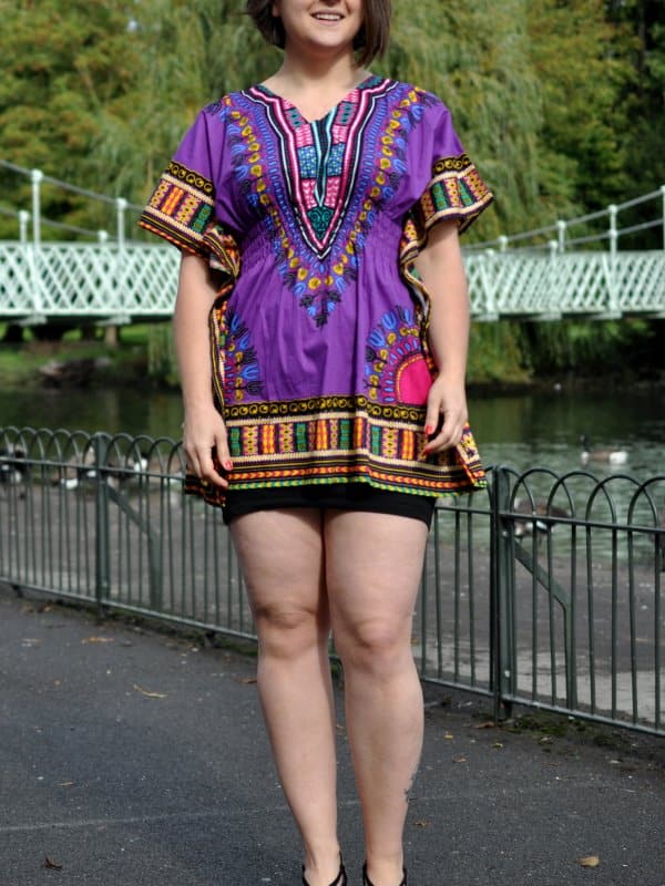 African 100% Cotton Dashiki Elasticated Colourful Shirts