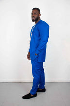 Mvula Blue Traditional Suit